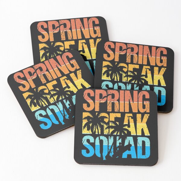 Item preview, Spring Break Squad Beach Surfer Palm Tree designed and sold by thanguy252.
