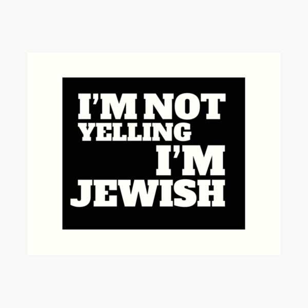 Item preview, i’m not yelling i’m jewish designed and sold by stor11.