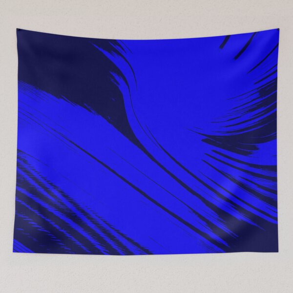 Item preview, Wispy Blue Abstract designed and sold by asurtiumgreen.