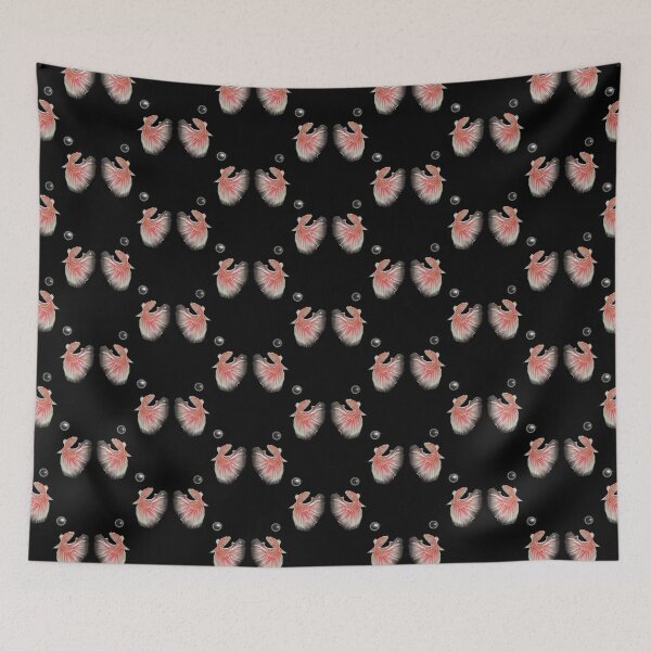 Item preview, Under the ocean pink fish  designed and sold by xsaxsandra.