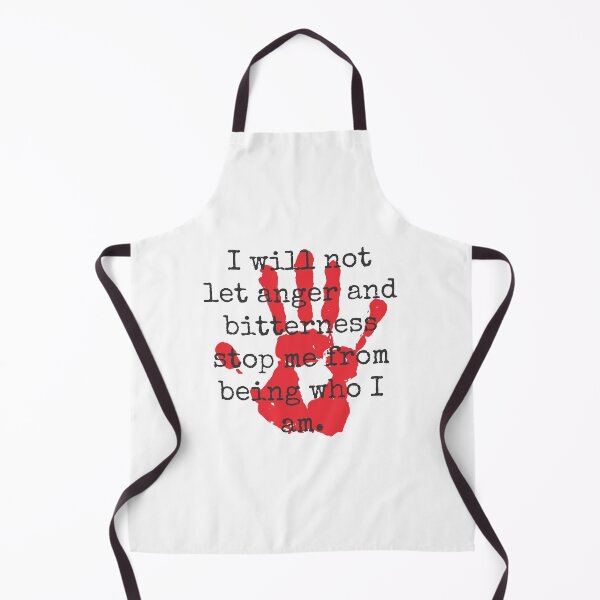 Item preview, I Will Not Let Anger And Bitterness - Inspirational Quotes designed and sold by CrankyOldDude.