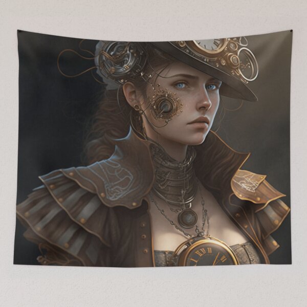 Item preview, Steampunk Woman designed and sold by Ingama-Designs.