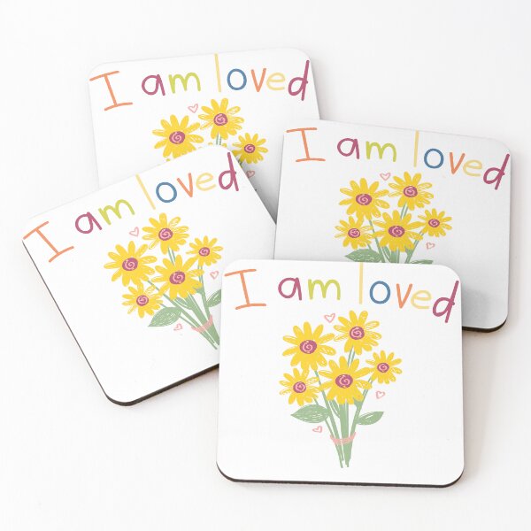 Item preview, I am loved designed and sold by Justmum63.