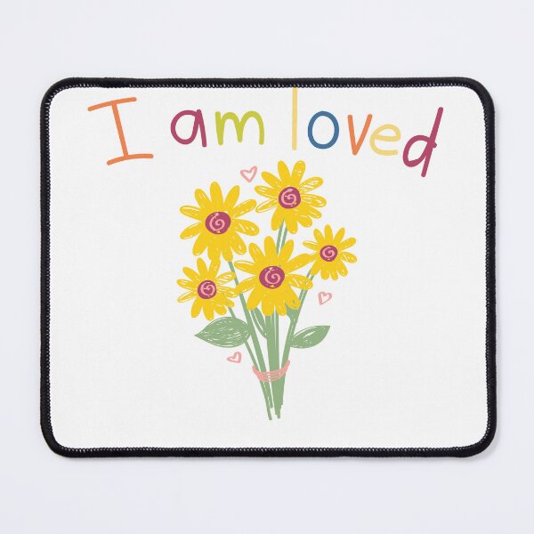 Item preview, I am loved designed and sold by Justmum63.