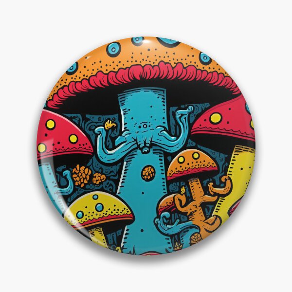 Item preview, Trippy Mushroom People 2 designed and sold by Wesz808.