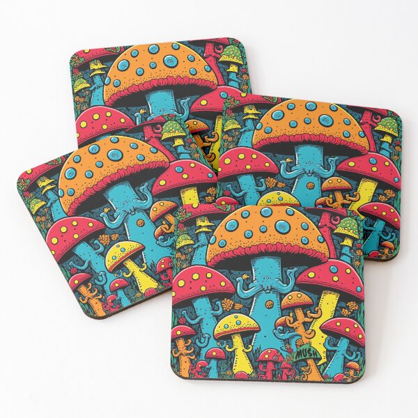 Item preview, Trippy Mushroom People 2 designed and sold by Wesz808.