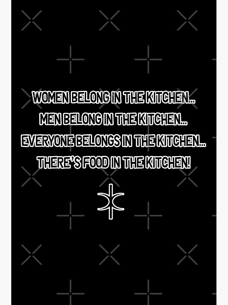 Kitchen. Discordian Phrase #34c Poster for Sale by Gogmagosh