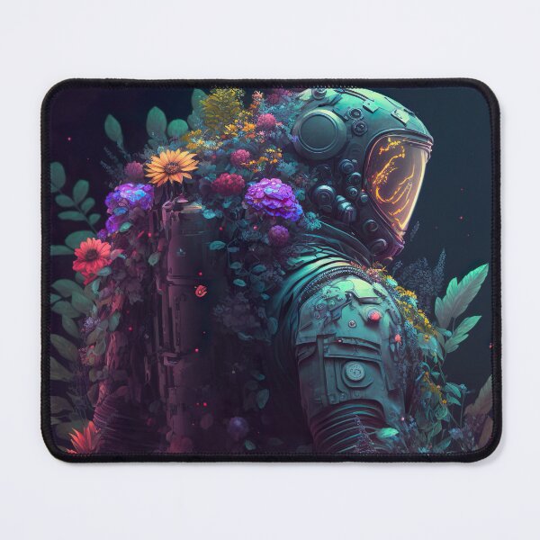 Item preview, Space suit covered in flowers designed and sold by MystiS.