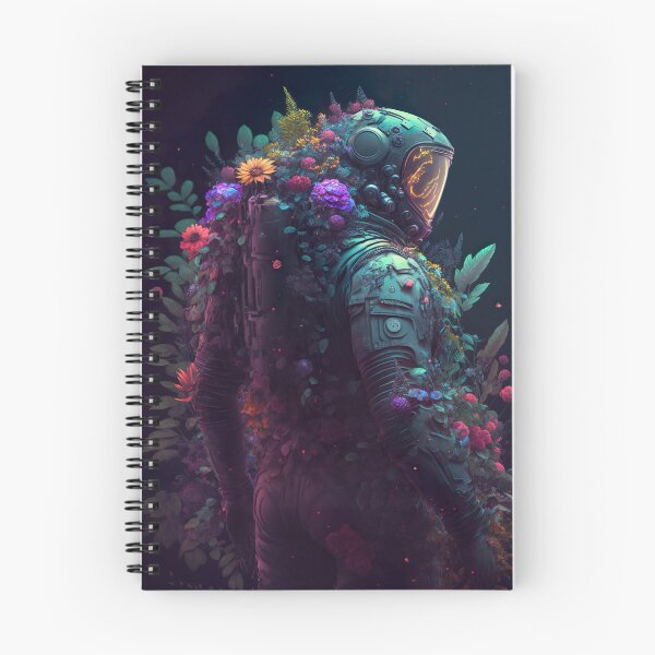 Item preview, Space suit covered in flowers designed and sold by MystiS.