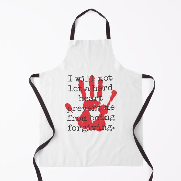 Item preview, I Will Not Let A Hard Heart - Inspirational Quotes designed and sold by CrankyOldDude.