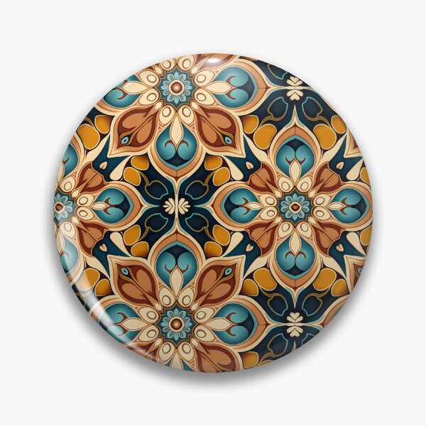 Item preview, Warm vintage geometric decor pattern designed and sold by Dise37.