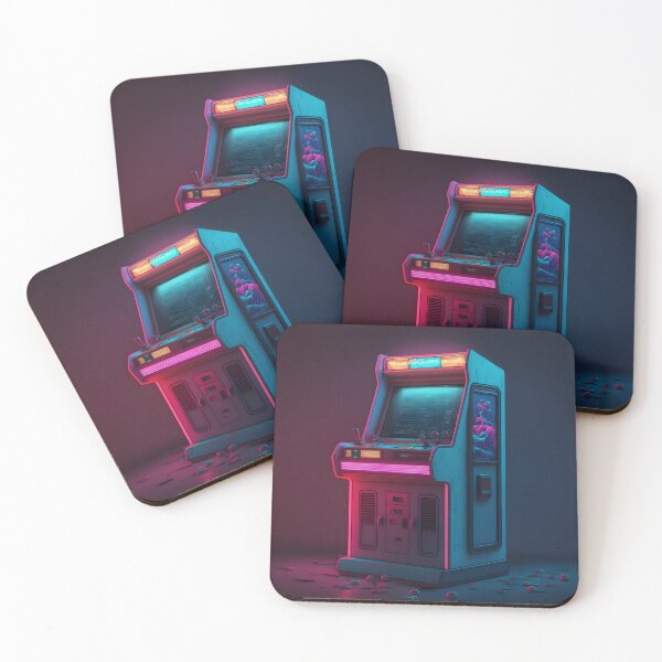 Item preview, Retro Arcade Machine with neon lighting designed and sold by ElevenVoid.