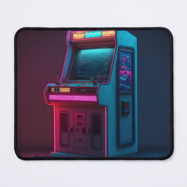 Item preview, Retro Arcade Machine with neon lighting designed and sold by ElevenVoid.