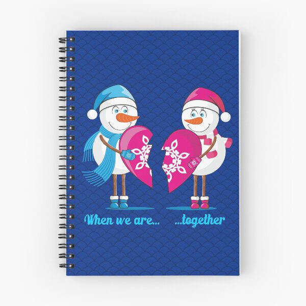 Item preview, Lovers snowmen. Christmas. Winter. When we are together designed and sold by frail.
