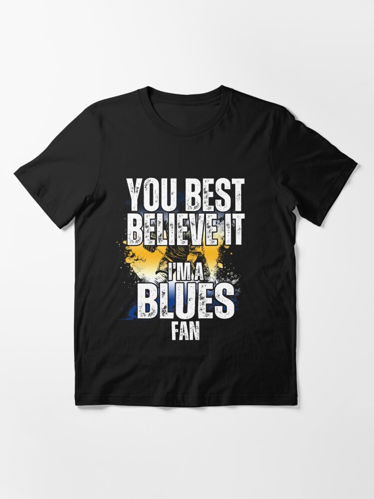 ST. LOUIS BLUES WE WENT BLUES TEE - WHITE