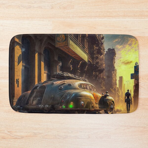 Item preview, Dieselpunk vintage wall art designed and sold by chaoticabstract.