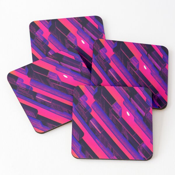 Item preview, Cyberpunk inspired futuristic decor pattern designed and sold by Dise37.
