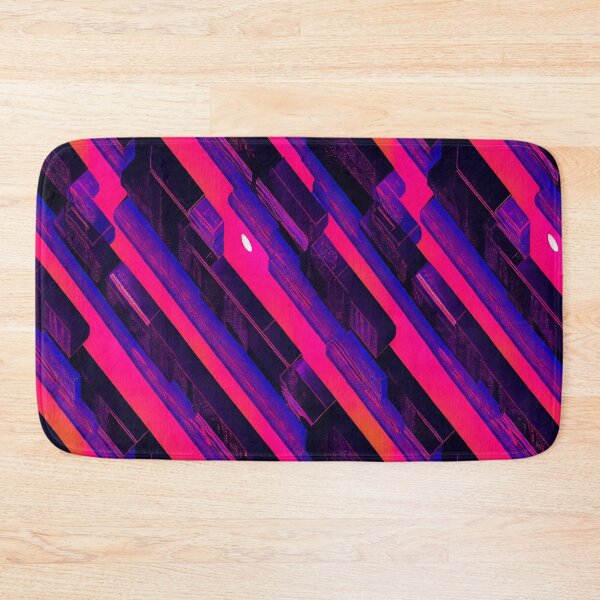 Item preview, Cyberpunk inspired futuristic decor pattern designed and sold by Dise37.