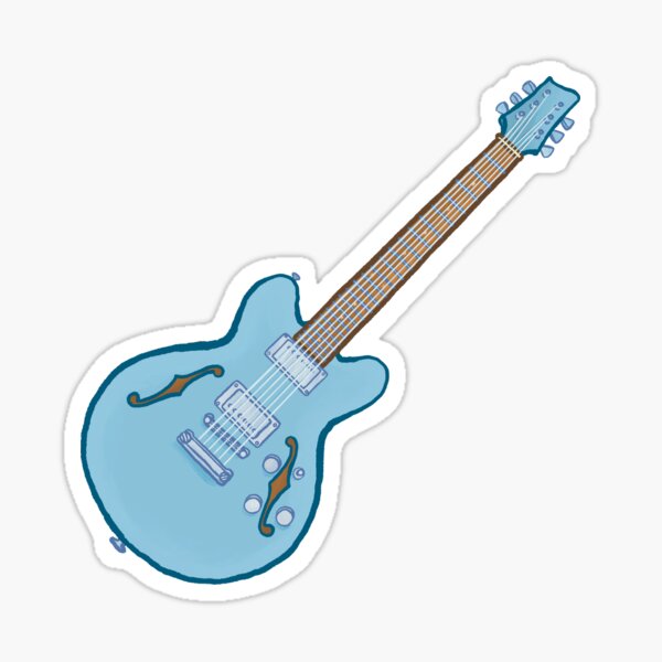Artikel-Vorschau von Halbakustische Gitarre, designt und verkauft von ElectronicCloud.