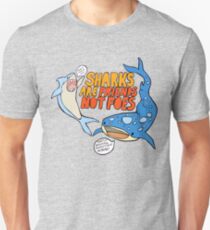 sharks are friends, not foes Unisex T-Shirt