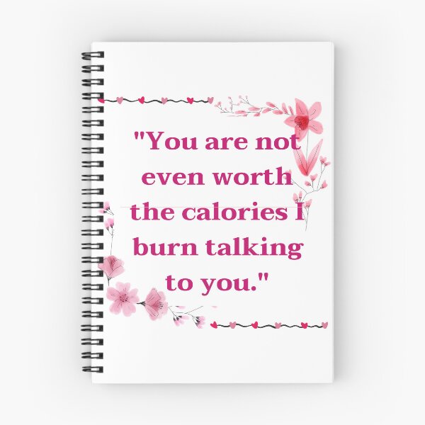 Item preview, "You are not even worth the calories I burn talking to you."- Vampire Barbie designed and sold by hazel-lily.