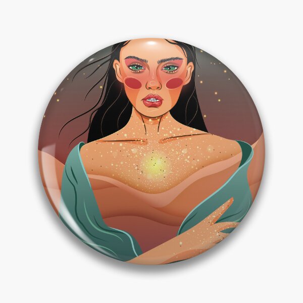 Item preview, a portrait of a woman blending in with her surroundings	 designed and sold by SabinArt.