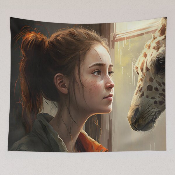 Item preview, Ellie and giraffe  designed and sold by MystiS.