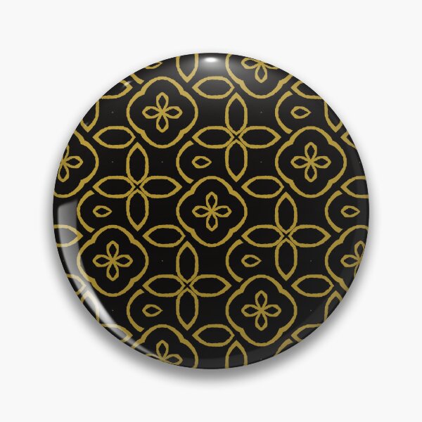 Item preview, Knights, Geometric / Abstract. Vector Shapes Overlayed In Mustard And Black. designed and sold by I-Desire.