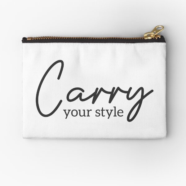 Carry Your Style Zipper Pouch