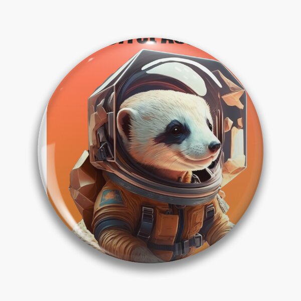 Item preview, The Ferret Astronaut designed and sold by softgraphics.