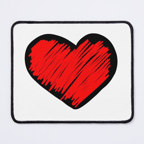 Item preview, Simple Love Black vs Red designed and sold by Andibadiroon.