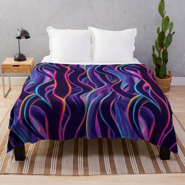 Item preview, Cyberpunk inspired futuristic decor pattern designed and sold by Dise37.