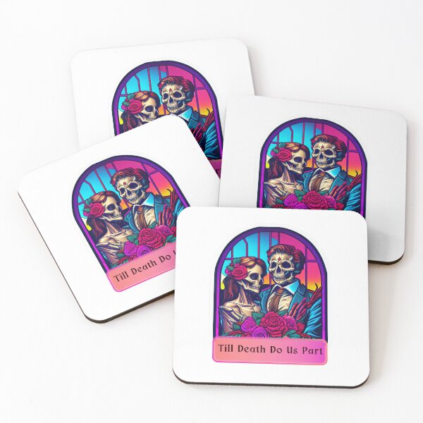 Item preview, Till Death Do Us Part Tee & Sticker Set designed and sold by Joyfulimaginery.