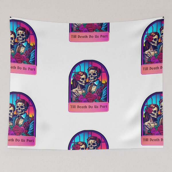 Item preview, Till Death Do Us Part Tee & Sticker Set designed and sold by Joyfulimaginery.