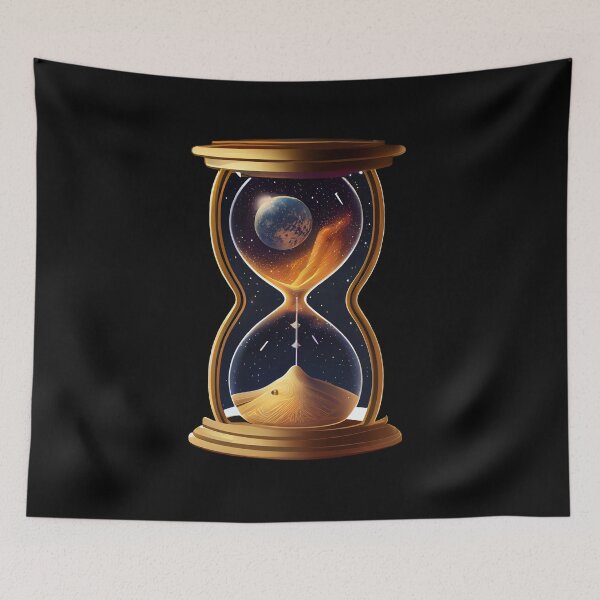 Item preview, Planet Earth within an hourglass designed and sold by KammyArt.