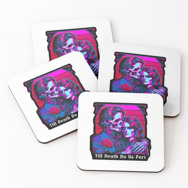 Item preview, Till Death Do Us Part Tee & Sticker Set designed and sold by Joyfulimaginery.