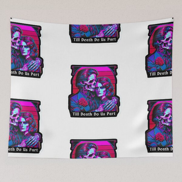 Item preview, Till Death Do Us Part Tee & Sticker Set designed and sold by Joyfulimaginery.