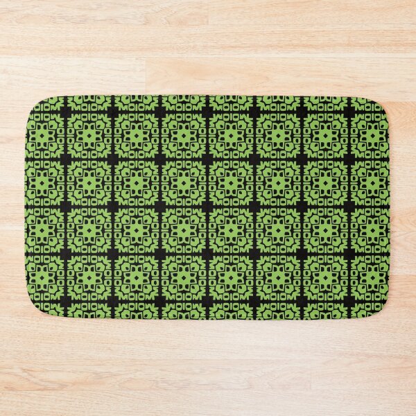 Item preview, Grid, Geometric / Abstract. Vector Shapes Overlayed In Lime And Black. designed and sold by I-Desire.