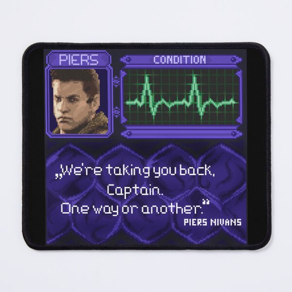 Item preview, Resident Evil Piers Nivans Pixel Art designed and sold by AlleenasPixels.