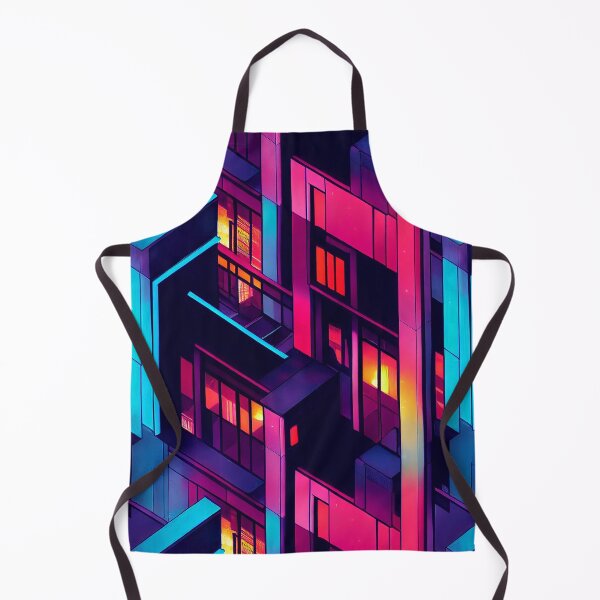 Item preview, Cyberpunk inspired futuristic decor pattern designed and sold by Dise37.