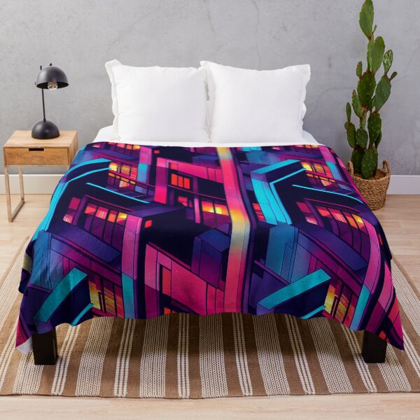 Item preview, Cyberpunk inspired futuristic decor pattern designed and sold by Dise37.