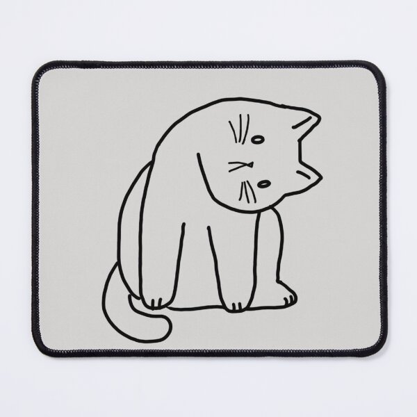 Item preview, Silly Curious Cartoon Cat designed and sold by CreateChangeUS.