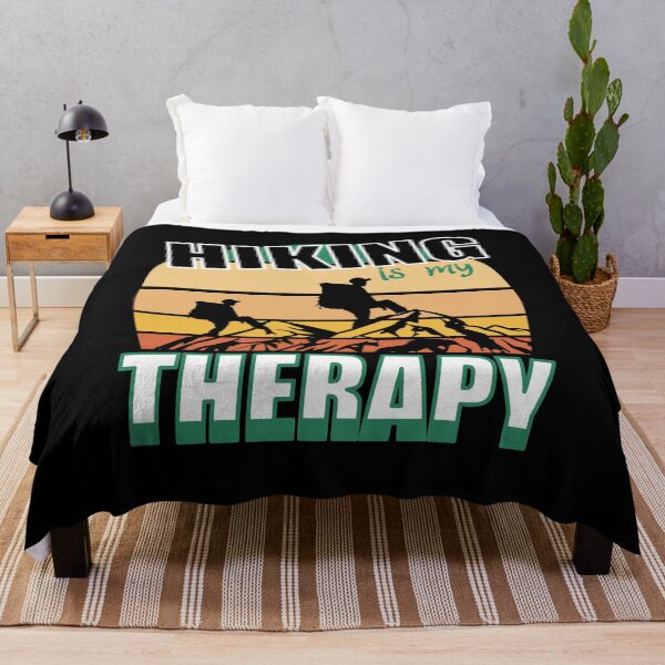 Item preview, Hiking is my Therapy Trekking backbacking hike designed and sold by Merchandiser099.