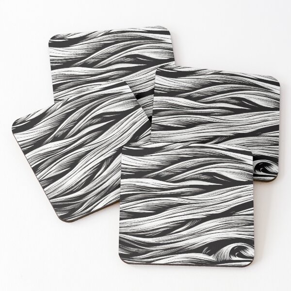 Item preview, Abstract doodle waves pattern designed and sold by Dise37.