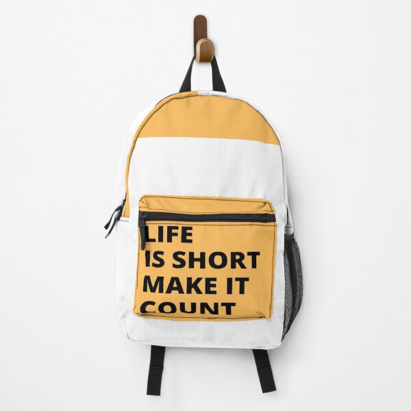 Item preview, Life is Short Make It Count designed and sold by soul-T.