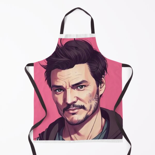 Item preview, Scruffy Digital Paint Art of Pedro Pascal designed and sold by ecdato.