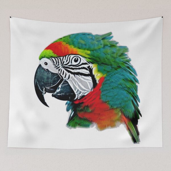 Item preview, Profile of a Parrot designed and sold by ArtistsQuest.