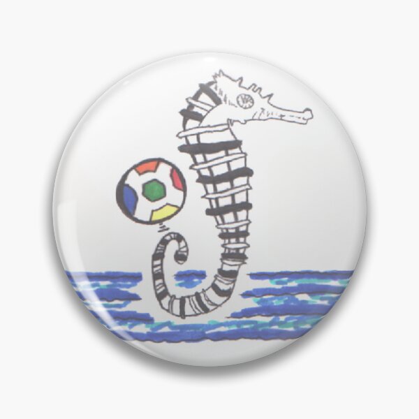 Item preview, The Soccer Playing Seahorse of Spalding designed and sold by Paul Rance.