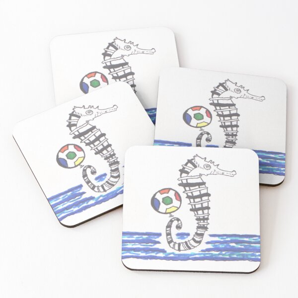 Item preview, The Soccer Playing Seahorse of Spalding designed and sold by Paul Rance.