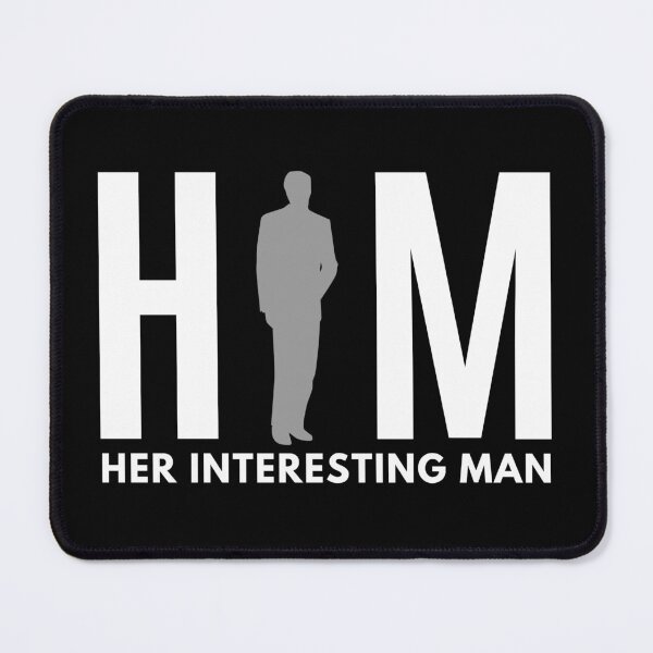 Item preview, Gender Identity | HIM Acronym | Her Interesting Man (Gray) designed and sold by ACRONYMSONLY.